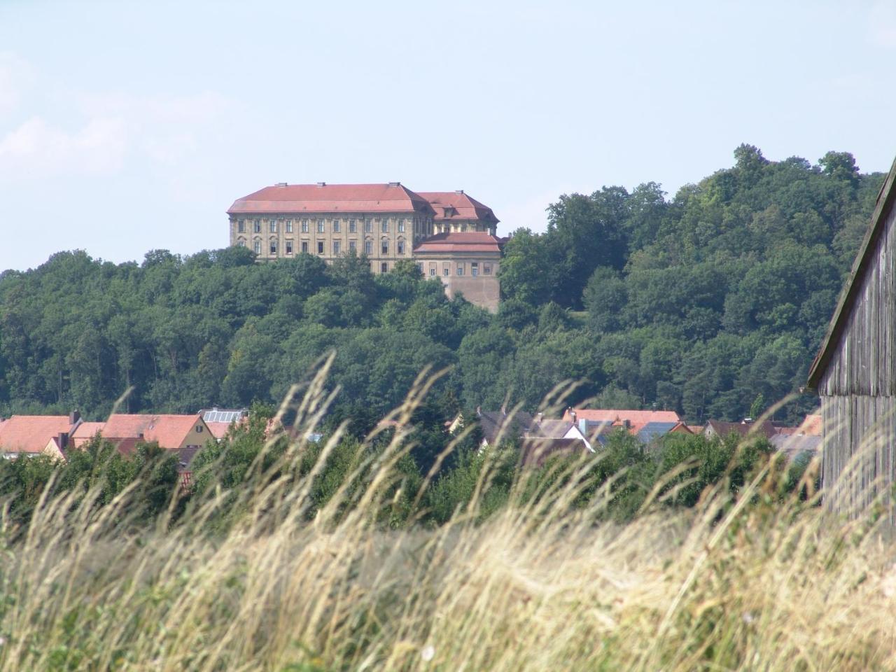 Gaestehaus "Gisela" Im Fuerstlichen Fischhaus Schillingsfuerst Bagian luar foto